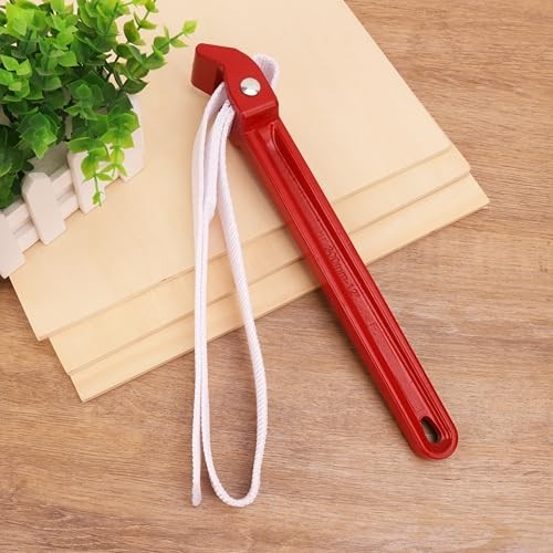 12 Inch Handle Strap Wrench with Nylon Strap, Heavy Duty Adjustable Anti 4 Pack