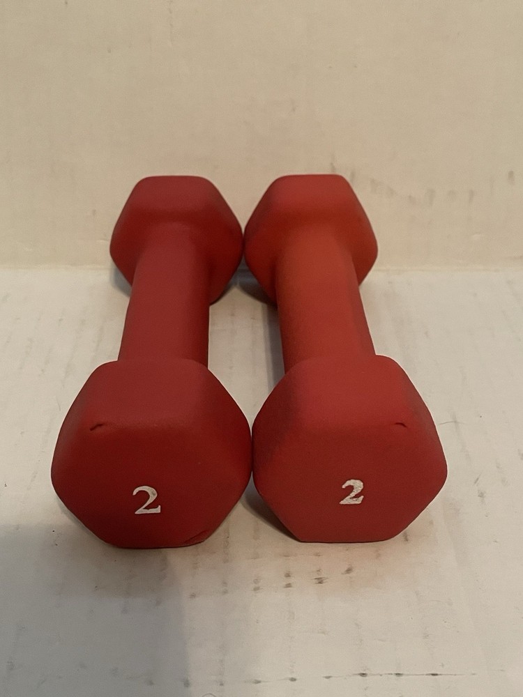 Two Pink 2 Pound Weights