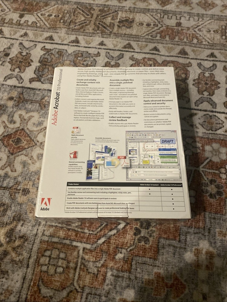 Adobe Acrobat 7.0 Professional - Windows 22020213