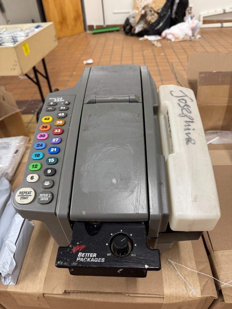 Better Pack BP 555e Electronic Kraft Tape Dispenser Professional Packaging