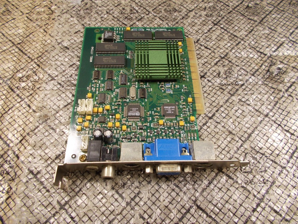 Creative CT7240 PCI DVD Decoder Card