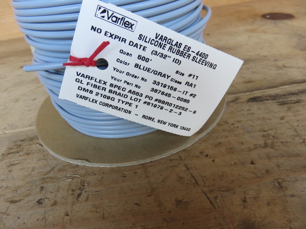 3/32" Varflex Electrical Insulating Sleeving 500' Roll (#621-A-1)
