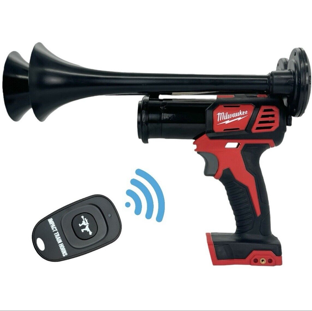 Milwaukee Impact Drill Train Horn With Remote Control