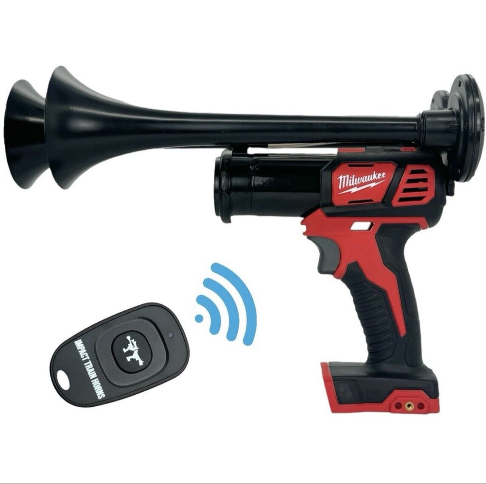Milwaukee Impact Drill Train Horn With Remote Control
