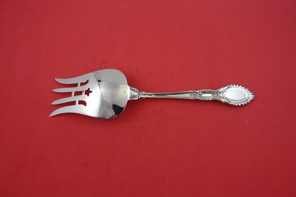Guildhall by Reed and Barton Sterling Silver Salad Serving Fork 9 1/4"