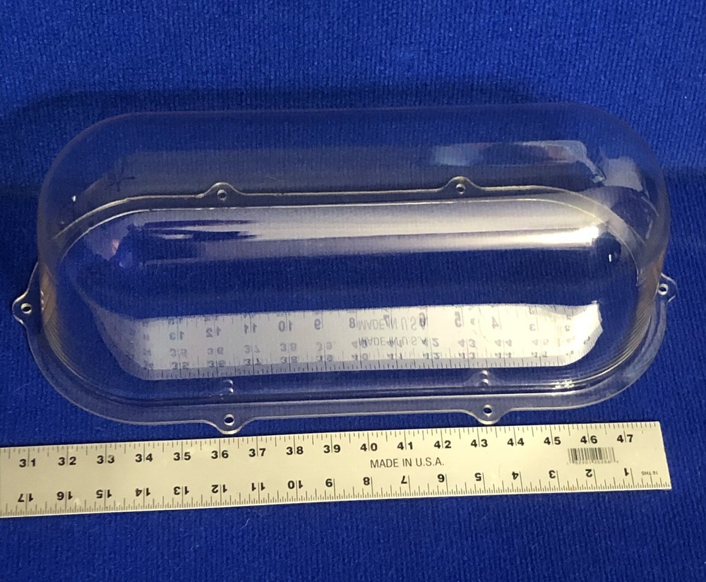 Clear Polycarbonate Environmental Shield Emergency & Exit Light Guard ELM-840