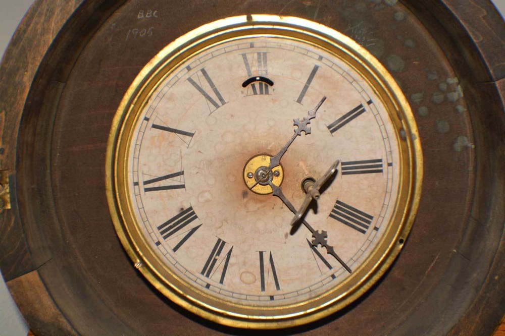 Pool/Billiard/Table/Brunswick Time Price Register Clock Circa 1880s
