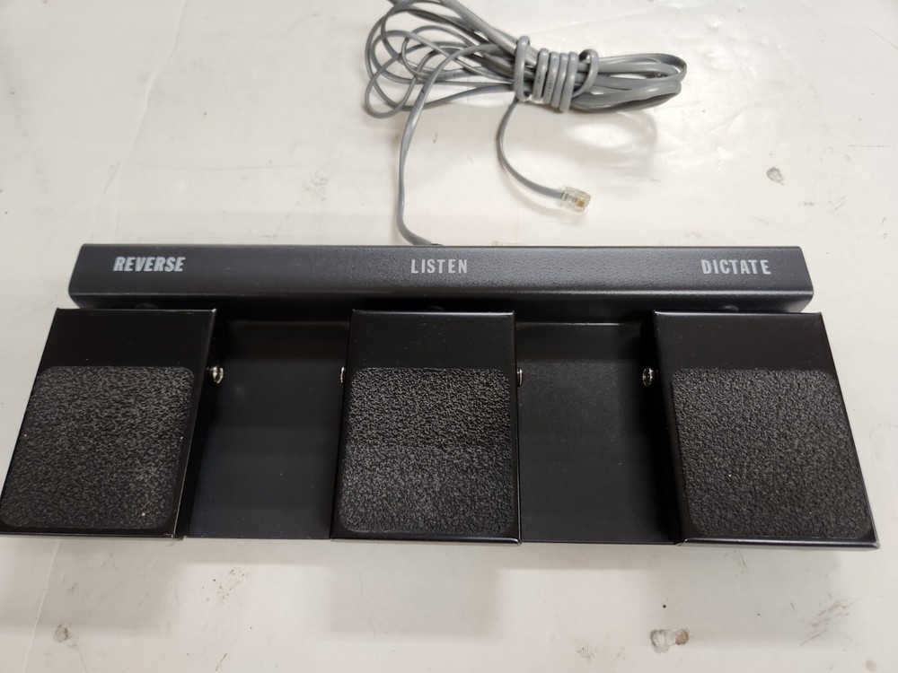 DAC FP-123/W Waterproof Three Button Dictation Foot Pedal