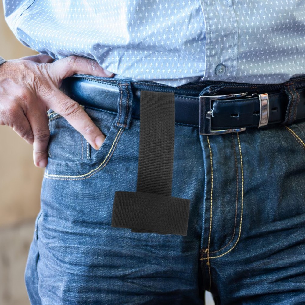 Torch Storage Pouch Belt Clip Flash Light Holder Compact Flashlight