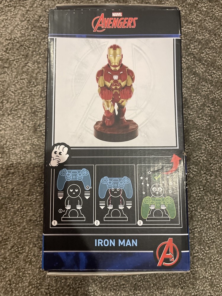 Marvel Iron Man Gaming Accessory Holder & Phone Holder for Most Controller