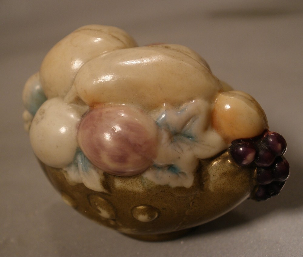 Celluloid Fruit Basket Tape Measure