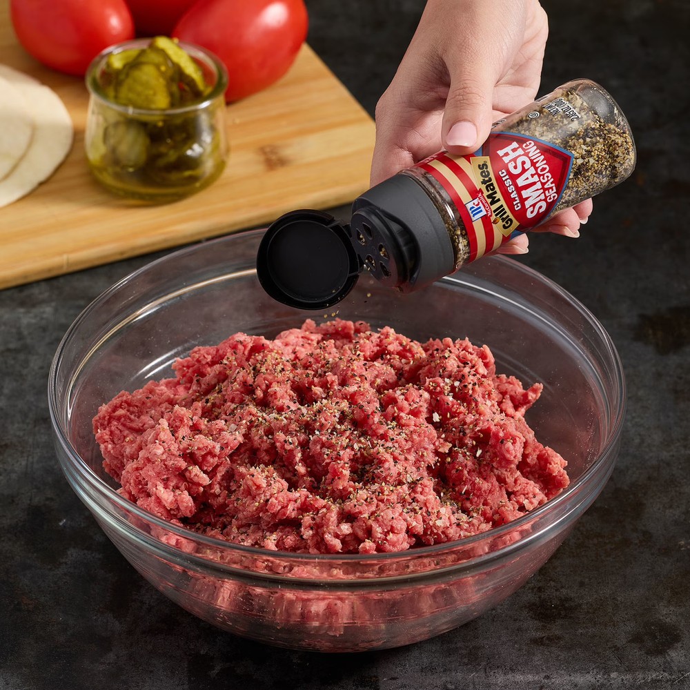 Grill Mates Smash Burger Seasoning 2.85 oz Bottle
