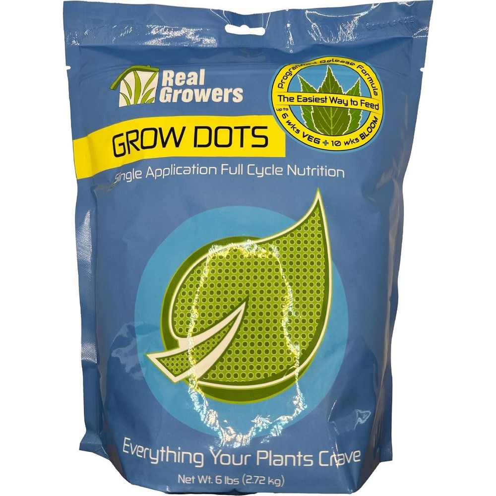 Grow Dots Classic 6lb – Bulk Single Application Programmed Release Nutrients ...