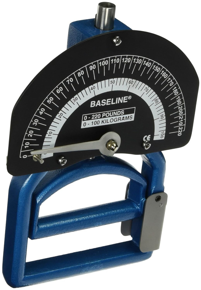 12-0281 Smedley Spring Adjustable Handle Hand Dynamometer, 0 to 220 Lbs. Force R