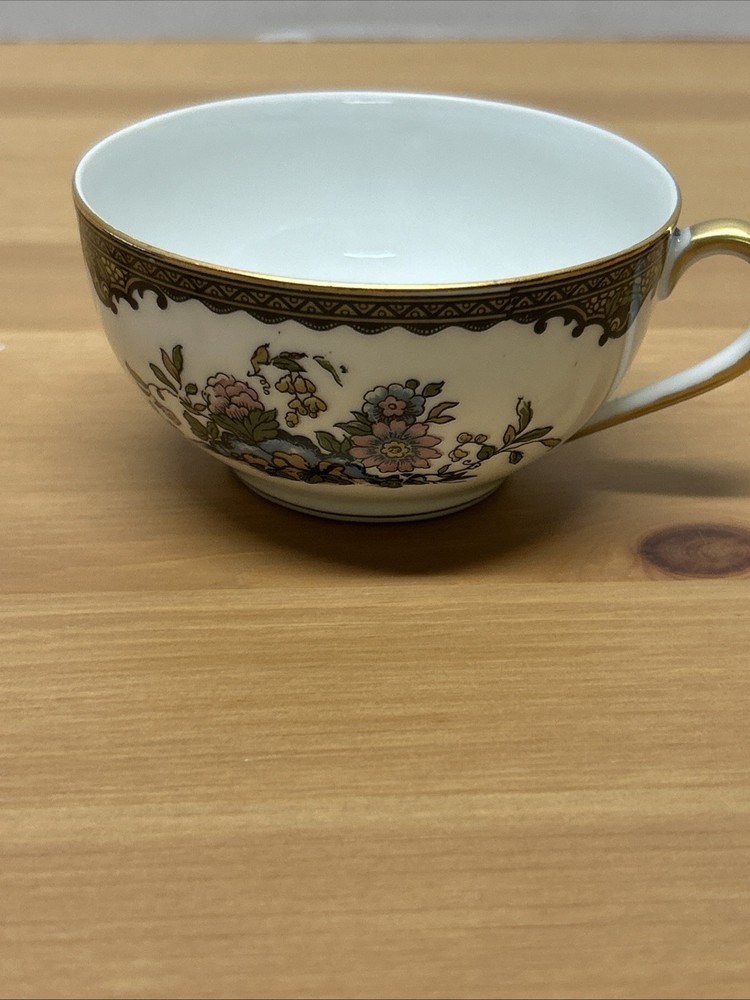 Noritake Navarre Flat Cup And Saucers