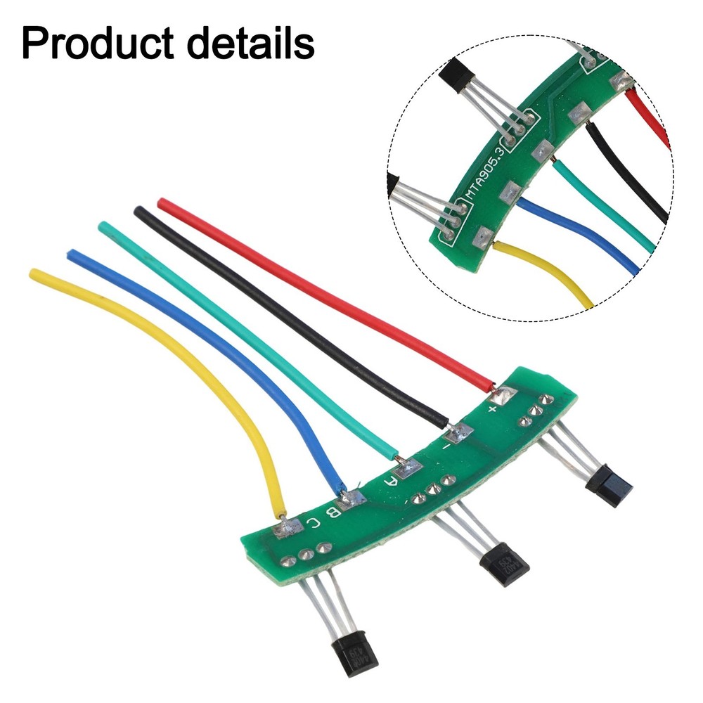 Pads Ebike PCB With Wire Ebike PCB Good Compatibility Plate120 Degrees