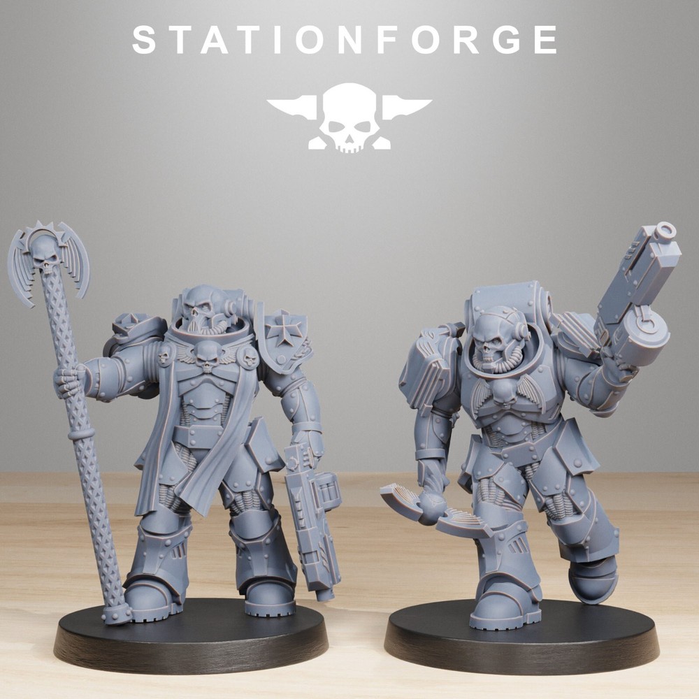 The Socratis Reverends from Station Forge 32mm