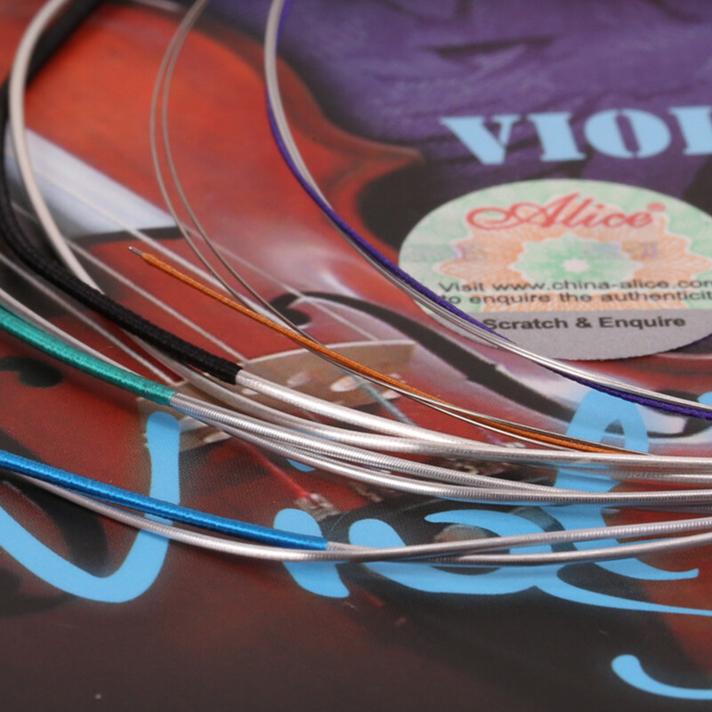 5 Sets Alice A708 Professional Violin Strings 5-string Set E-1a E-1b A-2 D-3 G-4