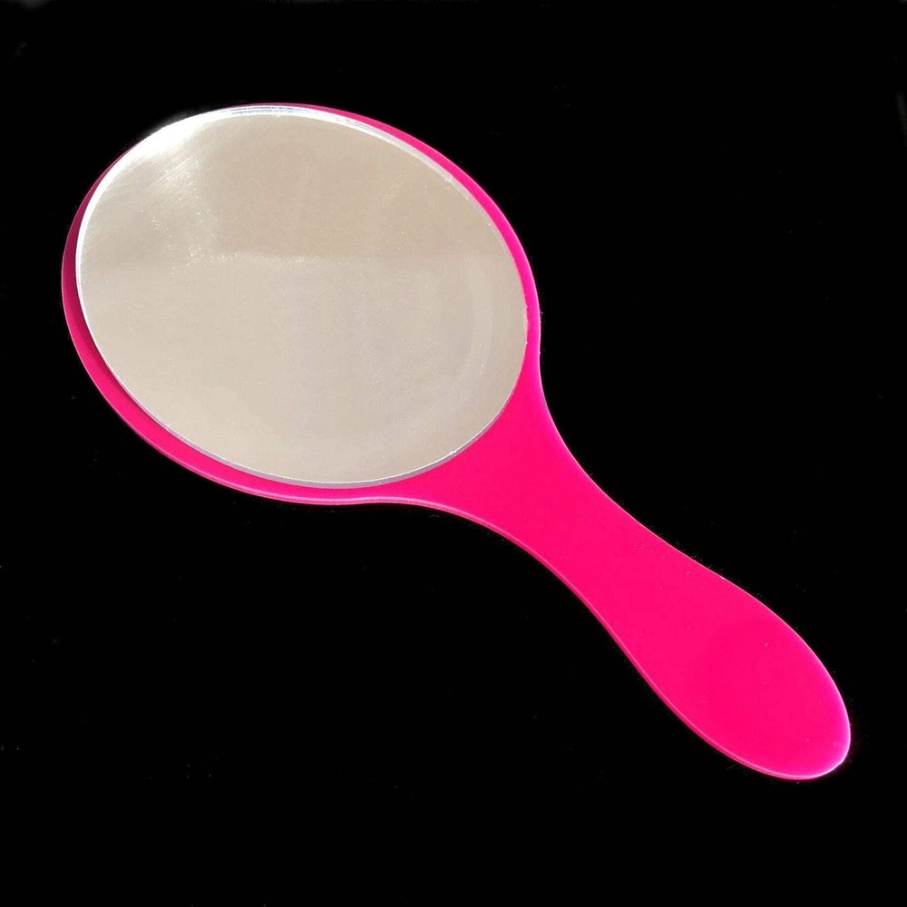 Oval Coloured Hand Held Mirrors