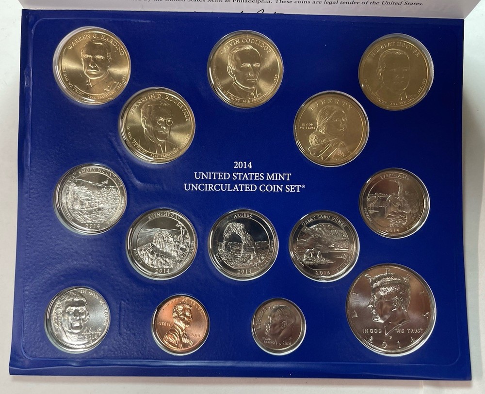 2014 US Mint Uncirculated Set