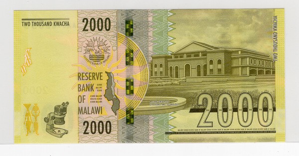 MALAWI, P-69, 2000 KWACHA, 2016, UNC, COMMEM
