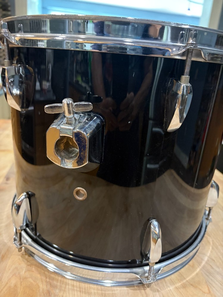 Pearl Forum 13" Black Rack Tom Nice!