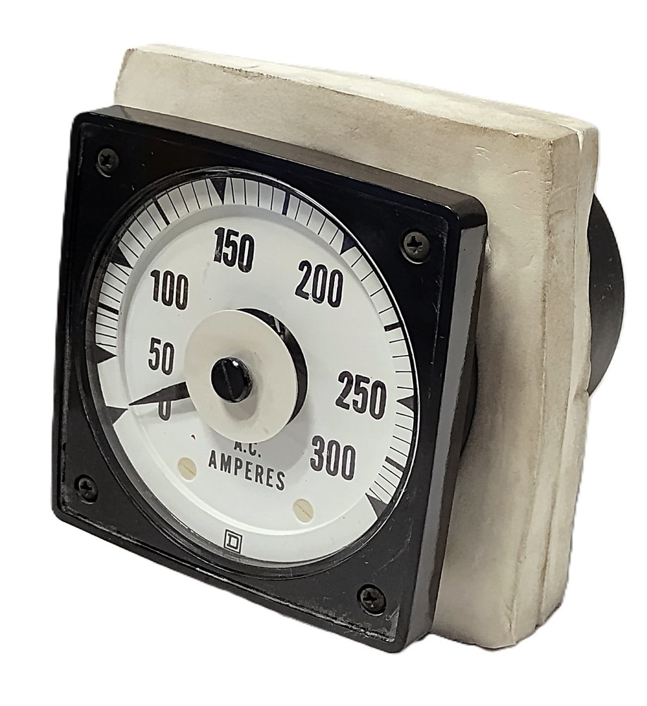 Square D EAIAF-300 0-300 A AC Panel Meter