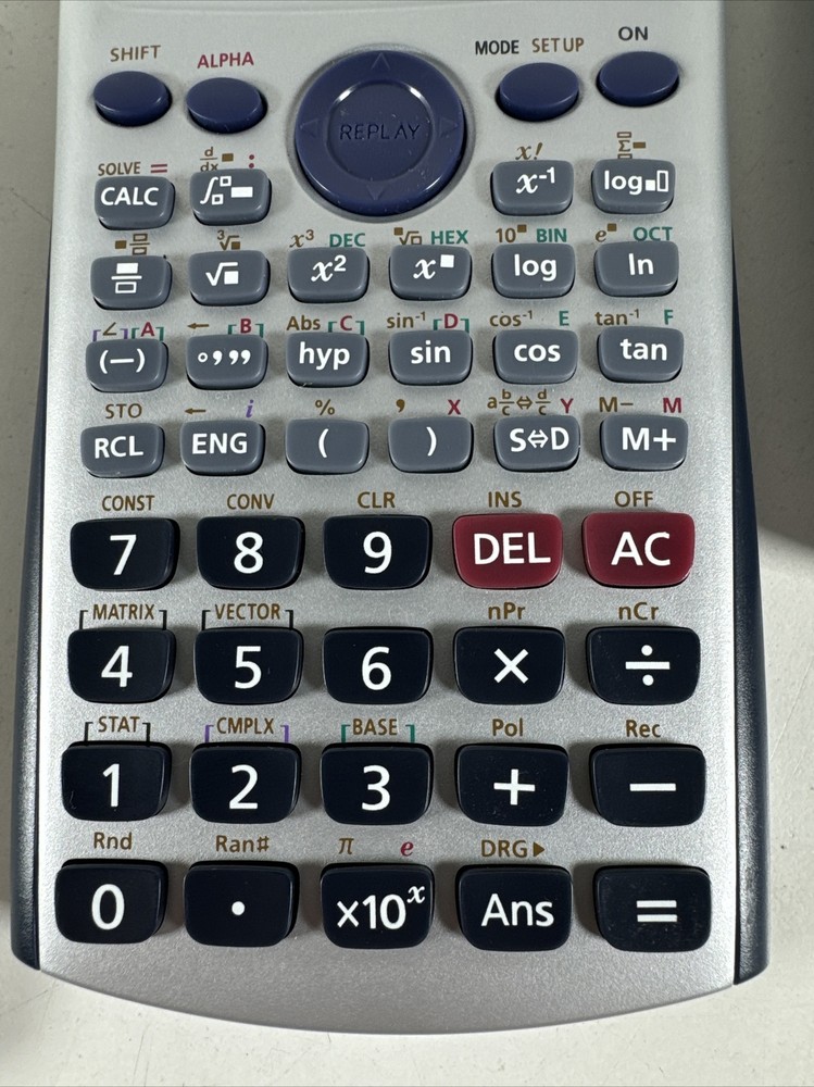 Casio FX-115ES Scientific Calculator 2 WAY POWER