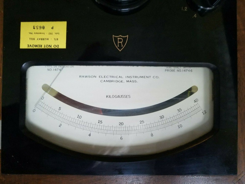 Rawson Electrical Instruments KiloGauss Meter Steampunk
