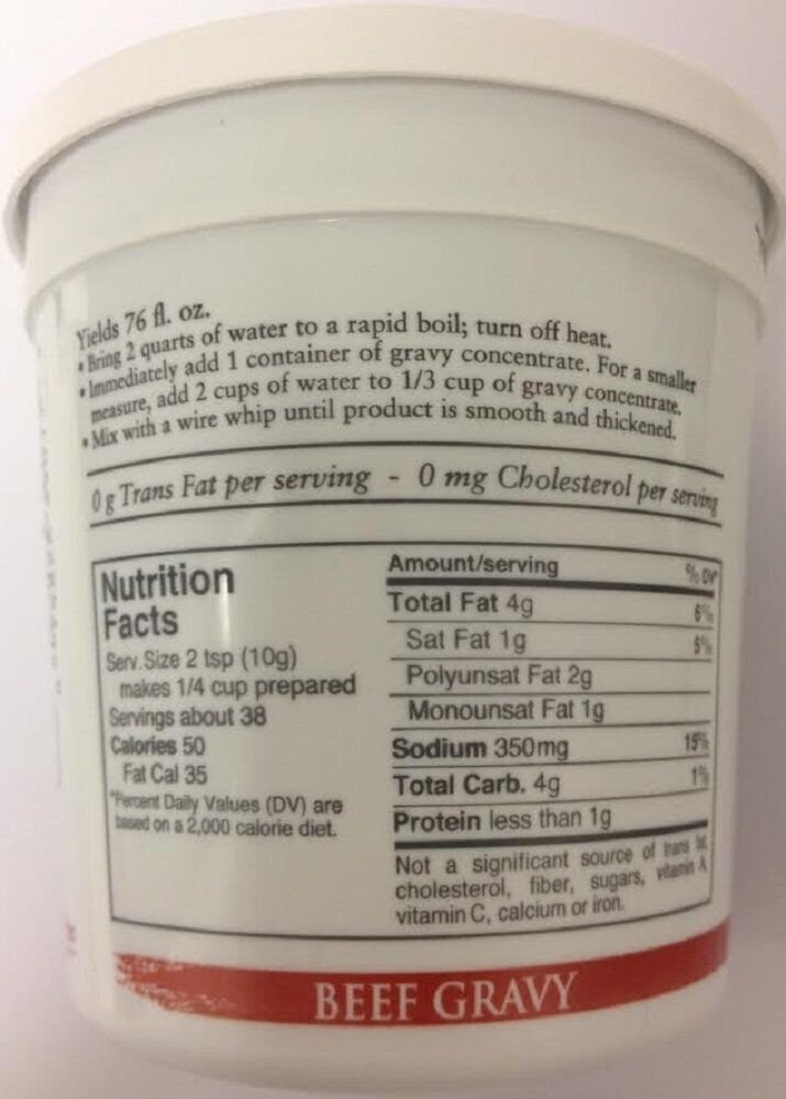 Minor's Gravy Concentrate, Beef, 13.6 Ounce