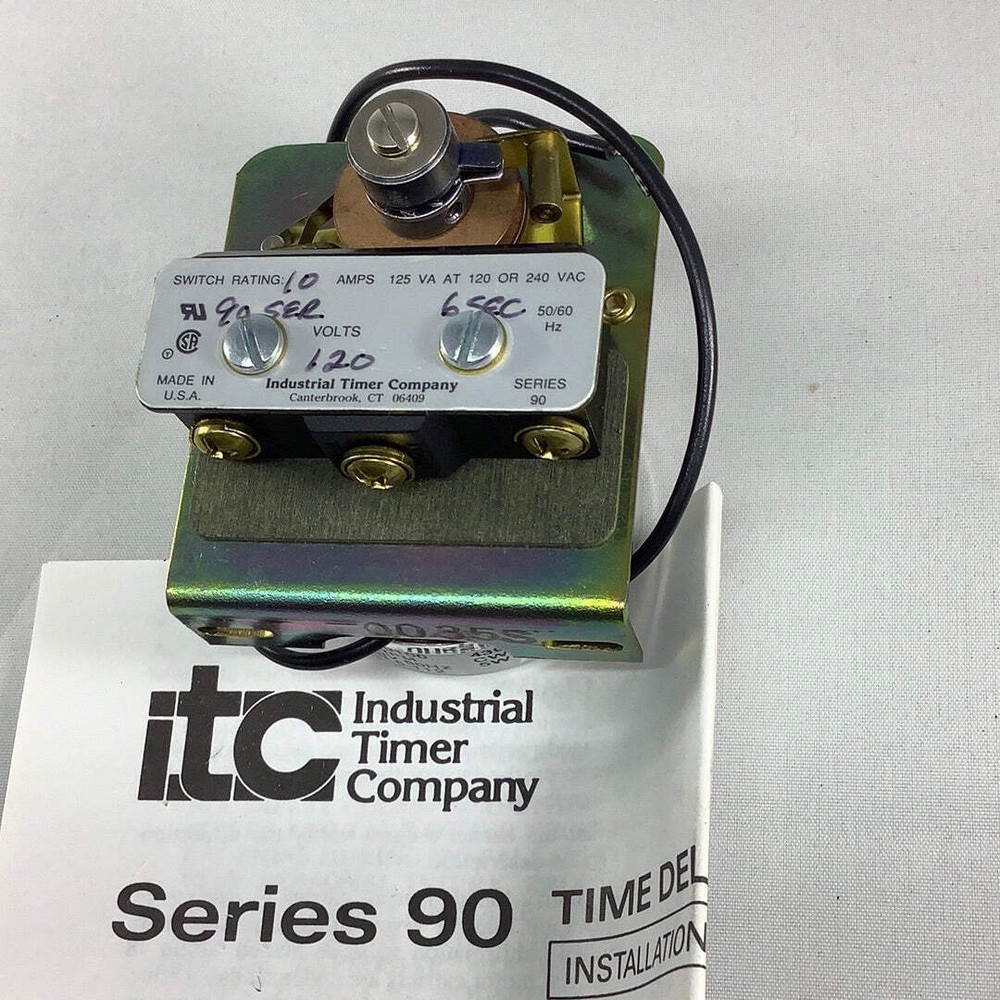 SER-90 6 SEC - ITC - 6 SEC ADJUSTABLE TIME DELAY TIMER