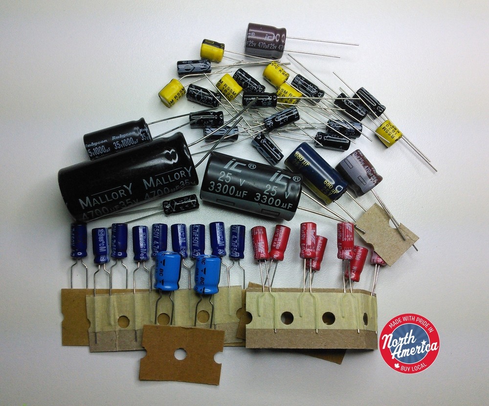 Cobra 2000 GTL electrolytic capacitor kit (Deluxe)
