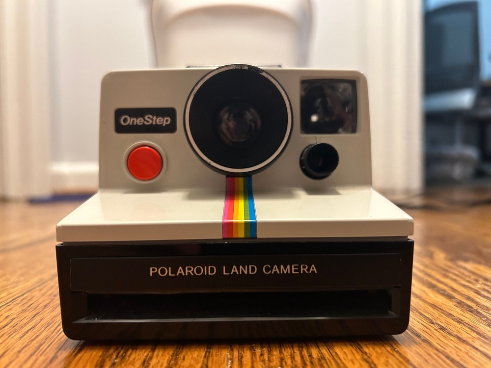 Polaroid One Step Rainbow Land Camera Vintage | Untested | VERY CLEAN