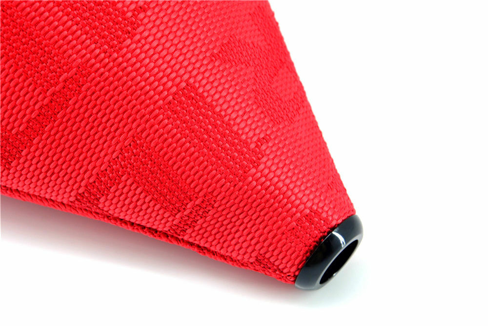 Universal BRIDE Red Hyper Fabric Shift Knob Shifter Boot Cover MT/AT