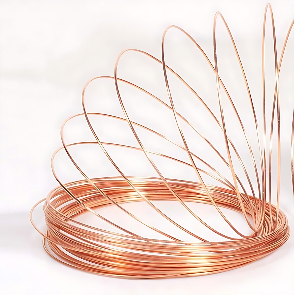 Pure Copper Wire Bare Uncoated Assorted Sizes Ø0.2mm-5mm Round Solid Copper Wire