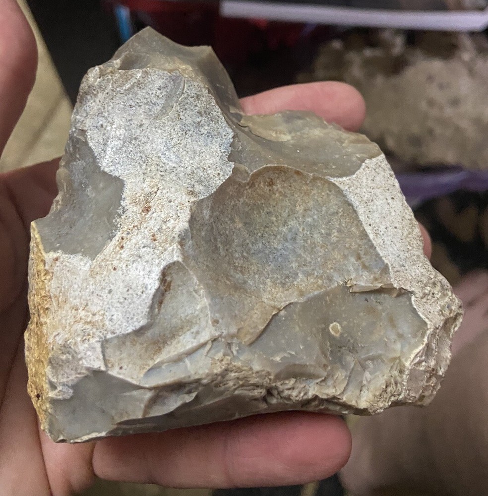 14.22oz Georgetown Flint Rock Quality Knapping Fire Making (Artifact?)