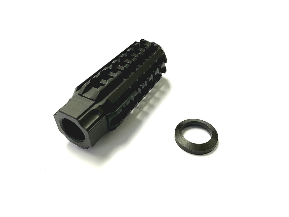 Variations Color Muzzle Brake Compensator 1/2''x28 TPI Thread For 9 mm