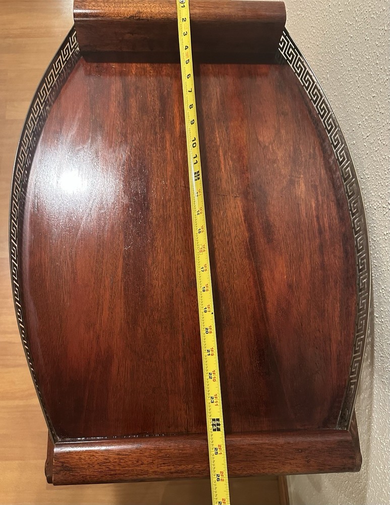 FERGUSON Regency Style Vintage Tray Top Server Table