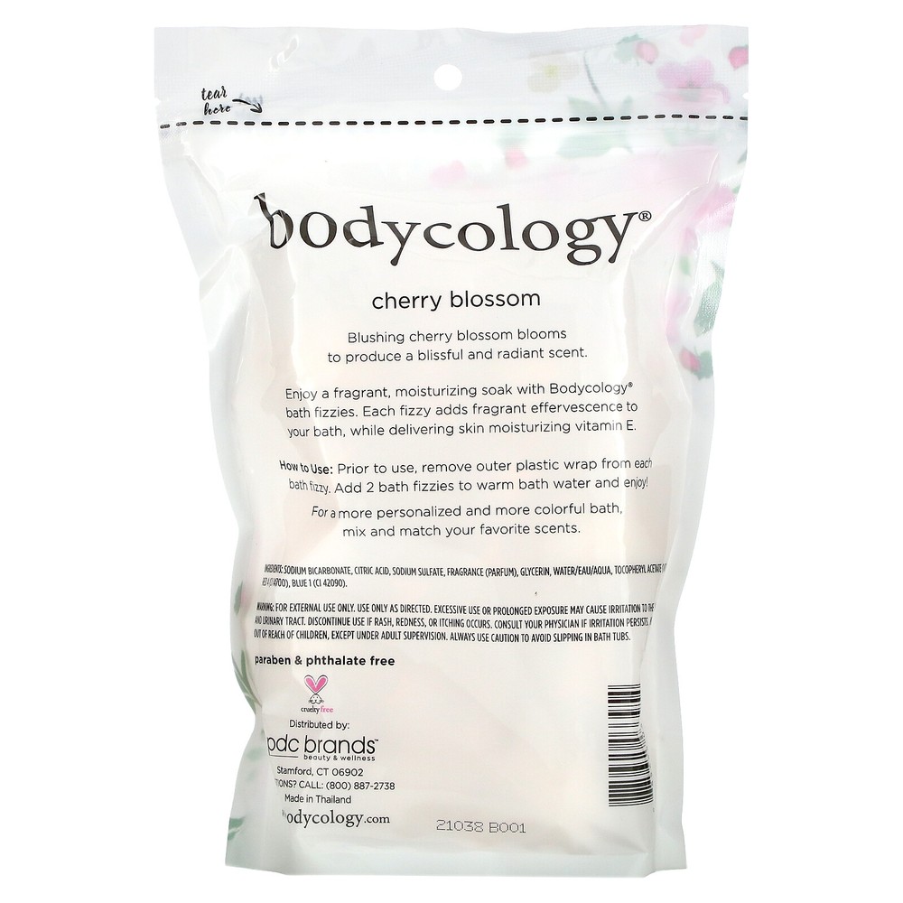 Cherry Blossom, 8 Bath Fizzies, 2.1 oz (60 g)