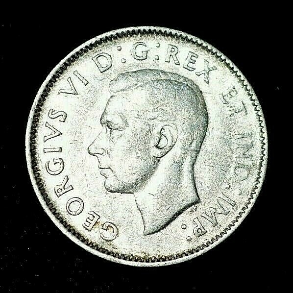 1939 Canada 5 Cent Coin