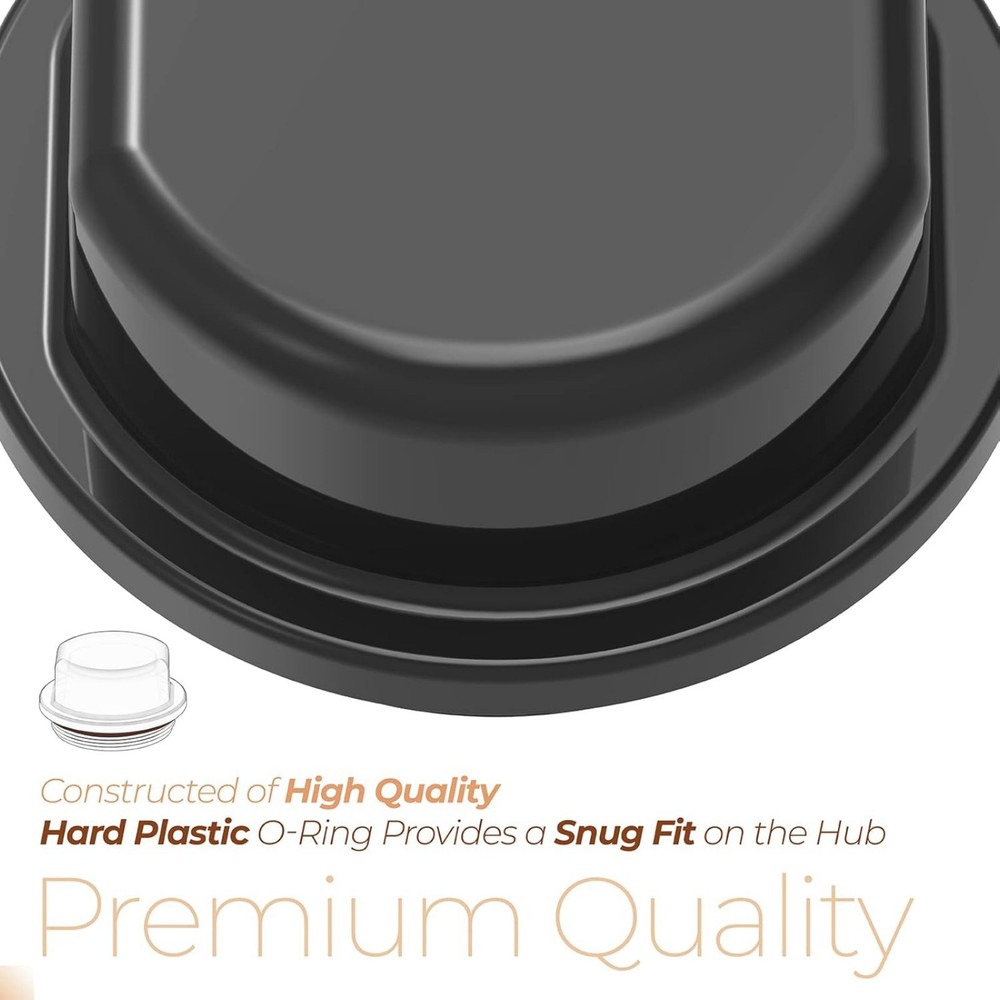 Quality Replacement Hub Dust Cap Set Plastic For Dexter Vortex Hubs 1250-1750