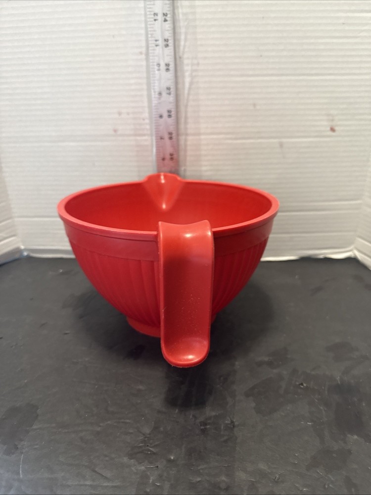 Nordic Ware Better Batter Bowl, Red,10 Cups Used