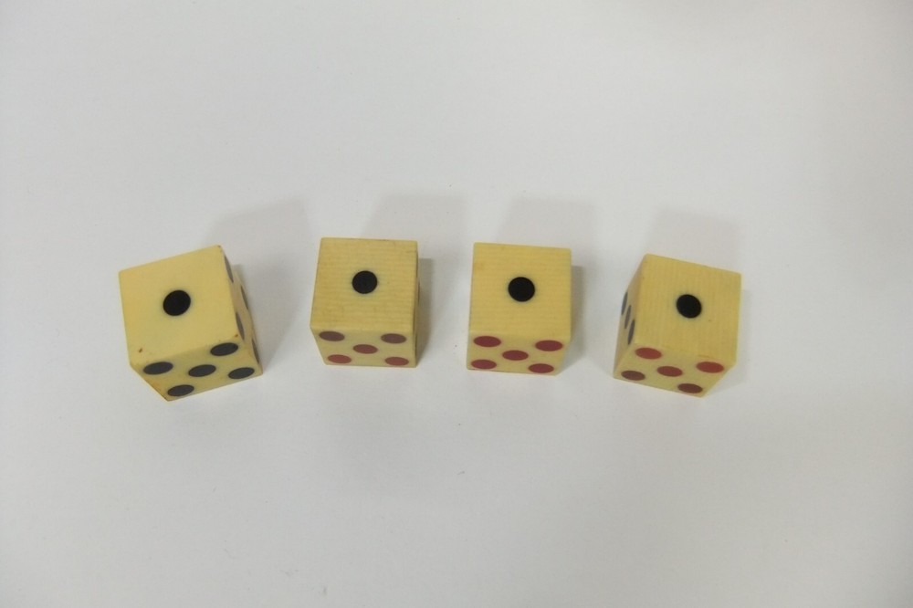 Grained Celluloid Cheaters Illegal Casino Dice