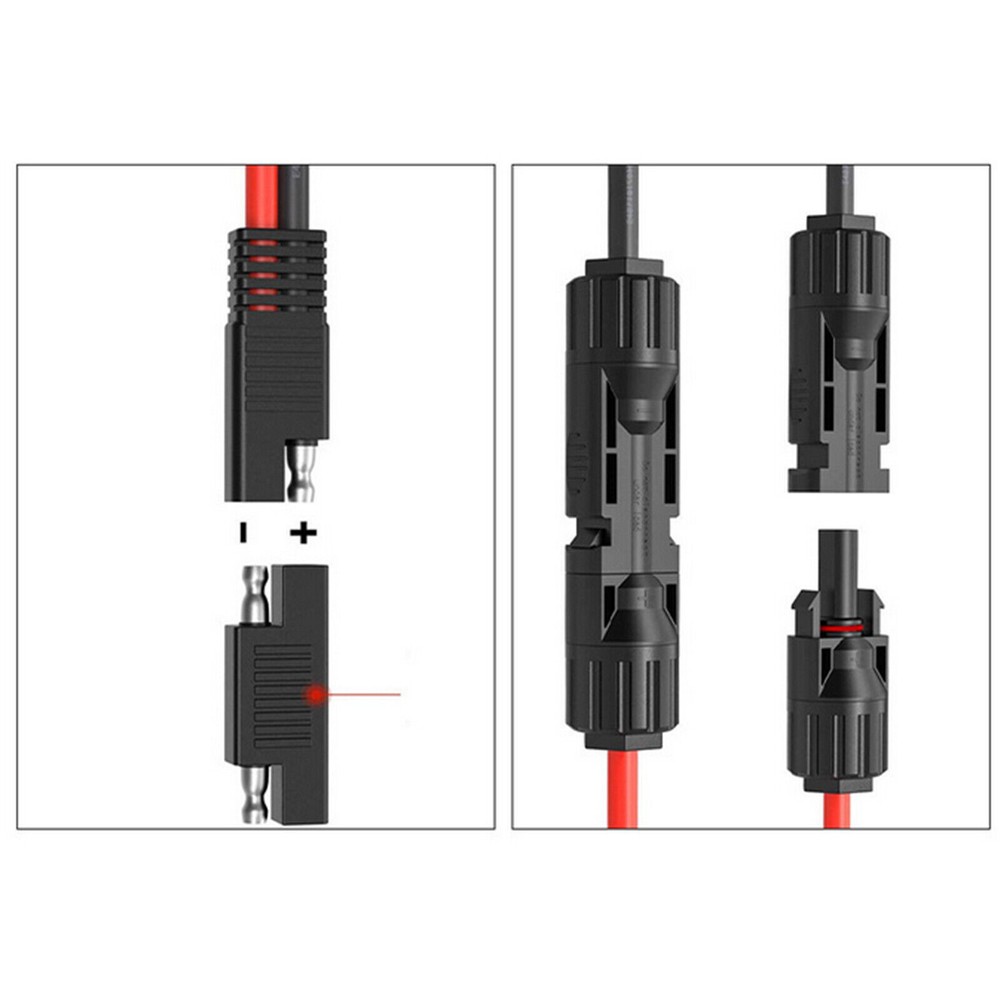 Solar Panel Connection Cable 10AWG SAE Connector Wire for RV Truck Solar Panel