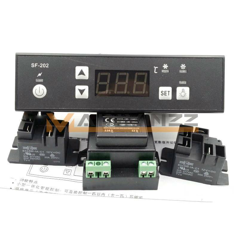 1PC Shangfang SF-202 Temperature Controller Thermostat New