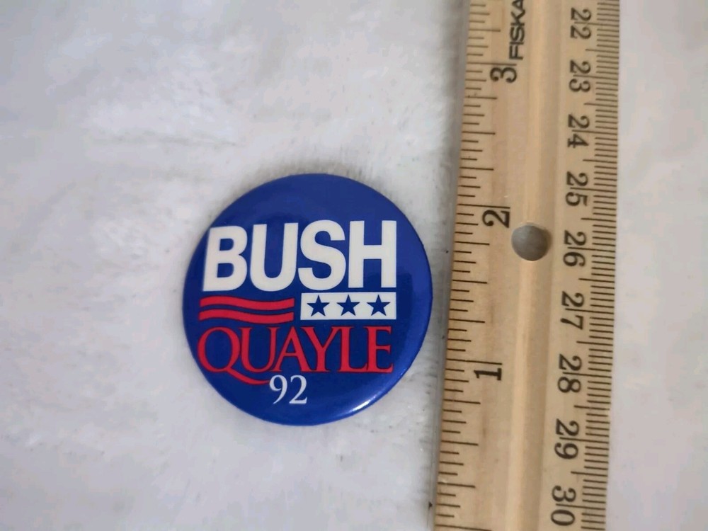 1992 Busch - Quayle Button Pins