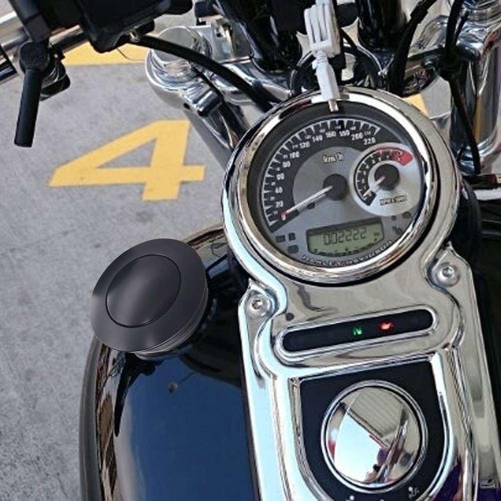 Left + Right Thread Flush Gas Cap Vented Tank Cap