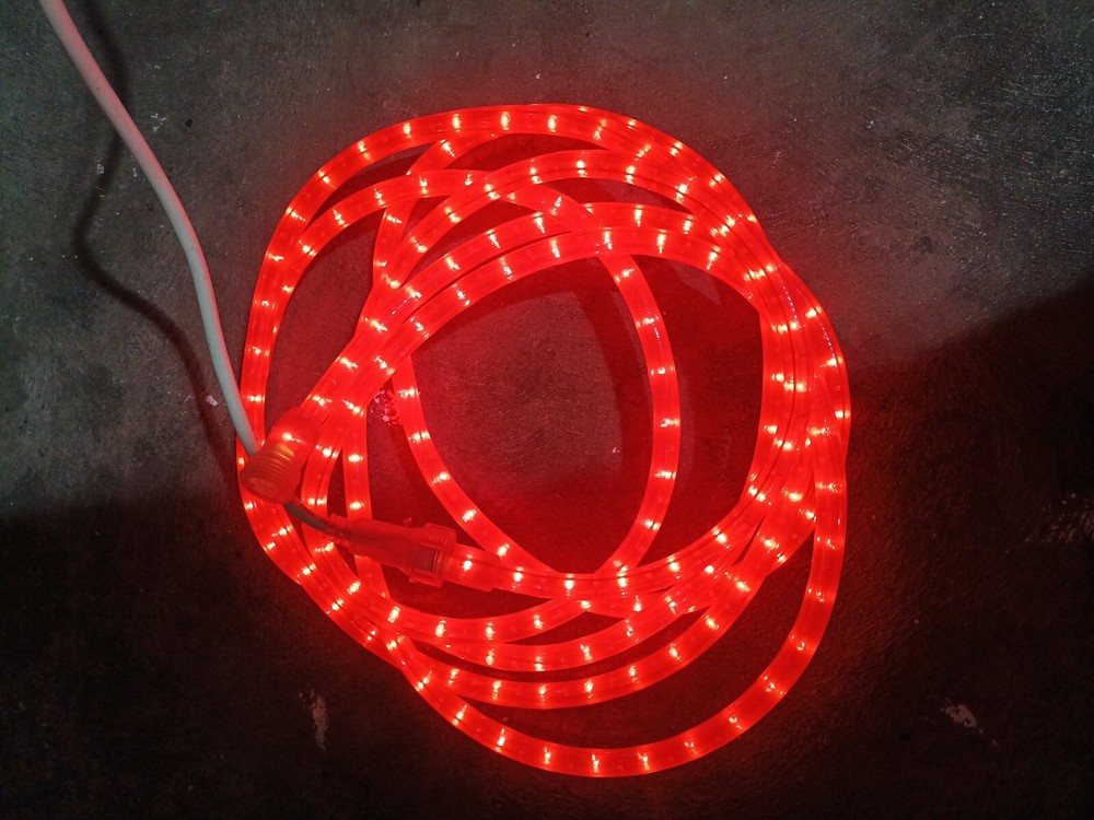 Rope Light Red 15 Ft