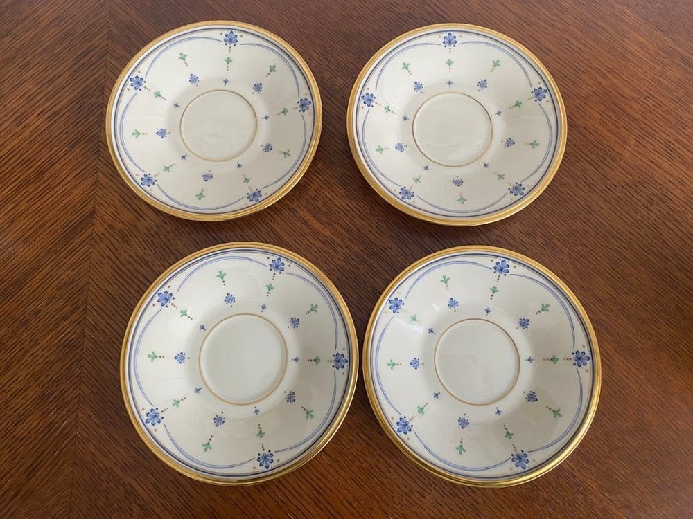 Lenox Chateau Cup Saucer 4 Set