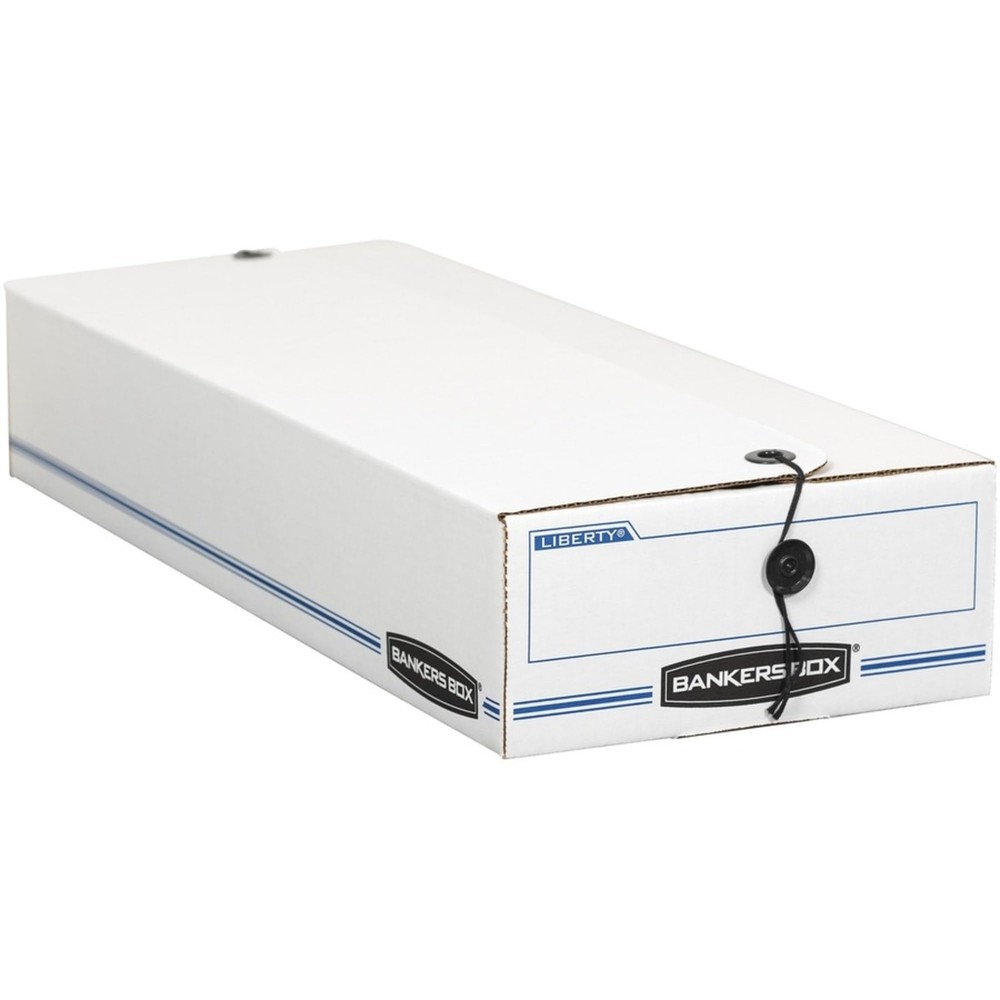 Bankers Box LIBERTY Check and Form Boxes, Standard Set-Up, String and Button, 9